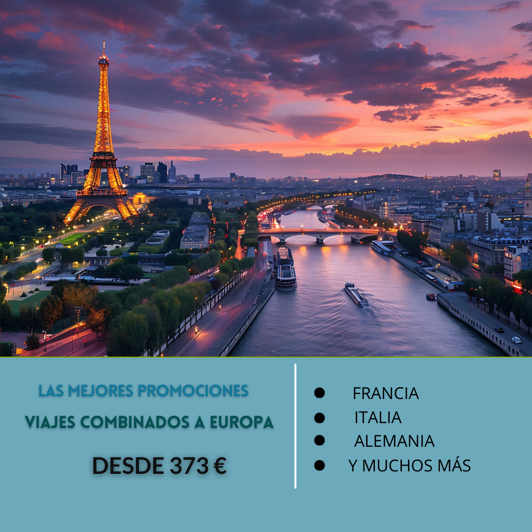 BANNER MOVIL PROMOCION VIAJES COMBINADOS EUROPA