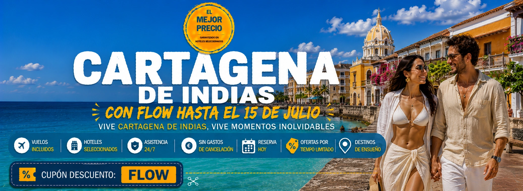 cartagena de indias flow banner