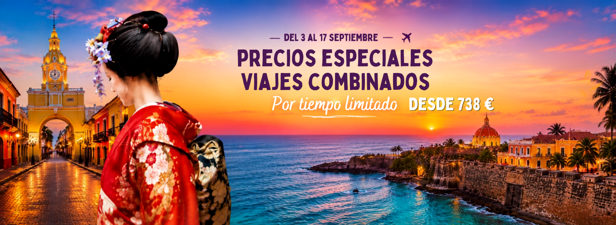 VIAJES COMBINADOS maxima calidad