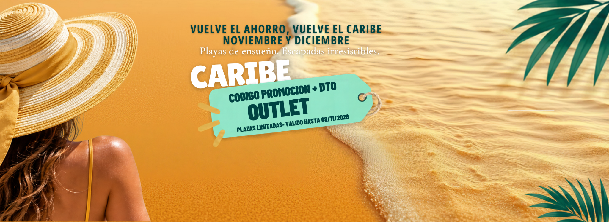 CARIBE OUTLET CODIGO PROMOCION WEBP
